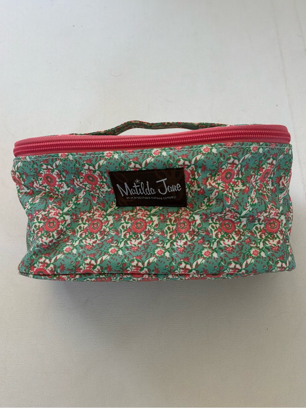 Matilda Jane Floral Travel Cosmetic Makeup Bag Organizer